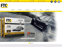 Tablet Screenshot of ftcbrakes.com